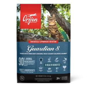 ORIJEN GUARDIAN 8 | אוריג'ן חתולים בוגרים גרדיאן 8 (עוף, סלמון, ארנבת) ORIJEN GUARDIAN 8 | אוריג'ן חתולים בוגרים גרדיאן 8 (עוף, סלמון, ארנבת)