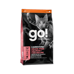 גו! (CARNIVORE) כל שלבי החיים סלמון וקוד ללא דגנים וגלוטן גו! (CARNIVORE) כל שלבי החיים סלמון וקוד ללא דגנים וגלוטן
