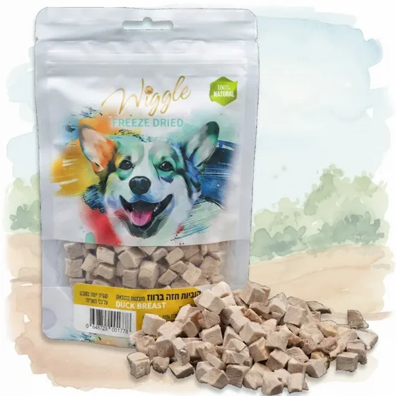 WIGGLE Freeze Dried ������ ��� ����� 100% ���� ����� ������  40 ���