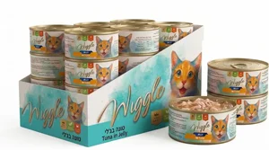 מגש 24 מעדני ג'לי טונה לחתול מגש 24 מעדני ג'לי טונה לחתול